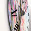 Bel oiseau rose sur une branche en fleurs II - Horloge murale traditionnelle-60280329
