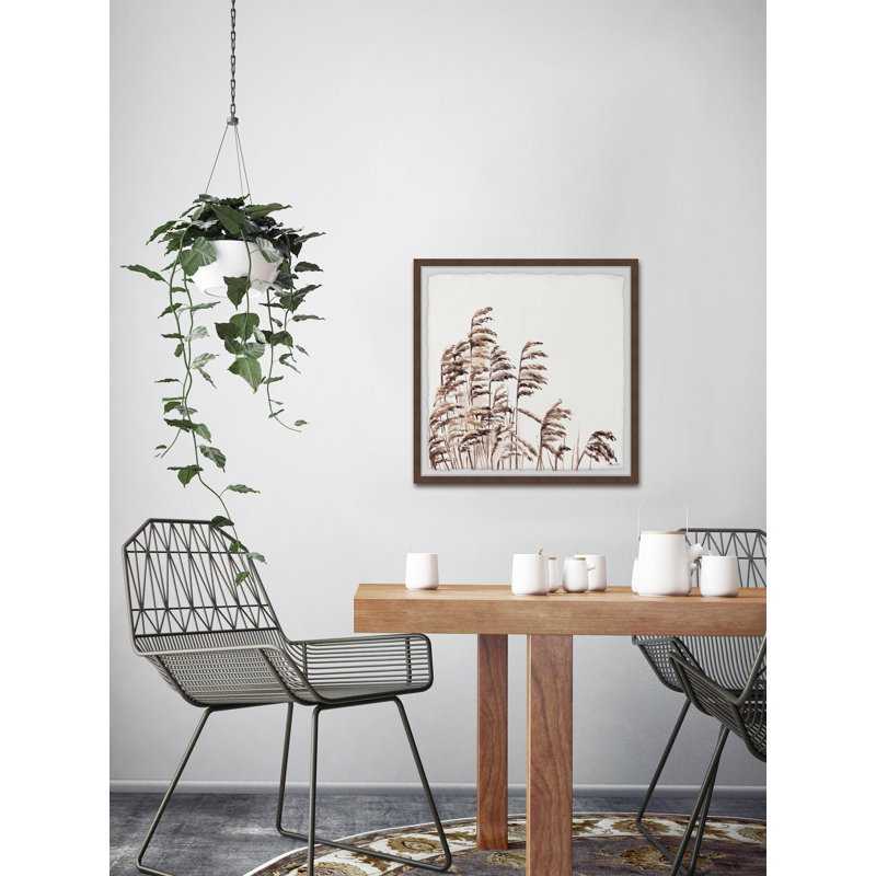 Swaying Leaves - Single Picture Frame Painting, 41 cm H x 41 cm W