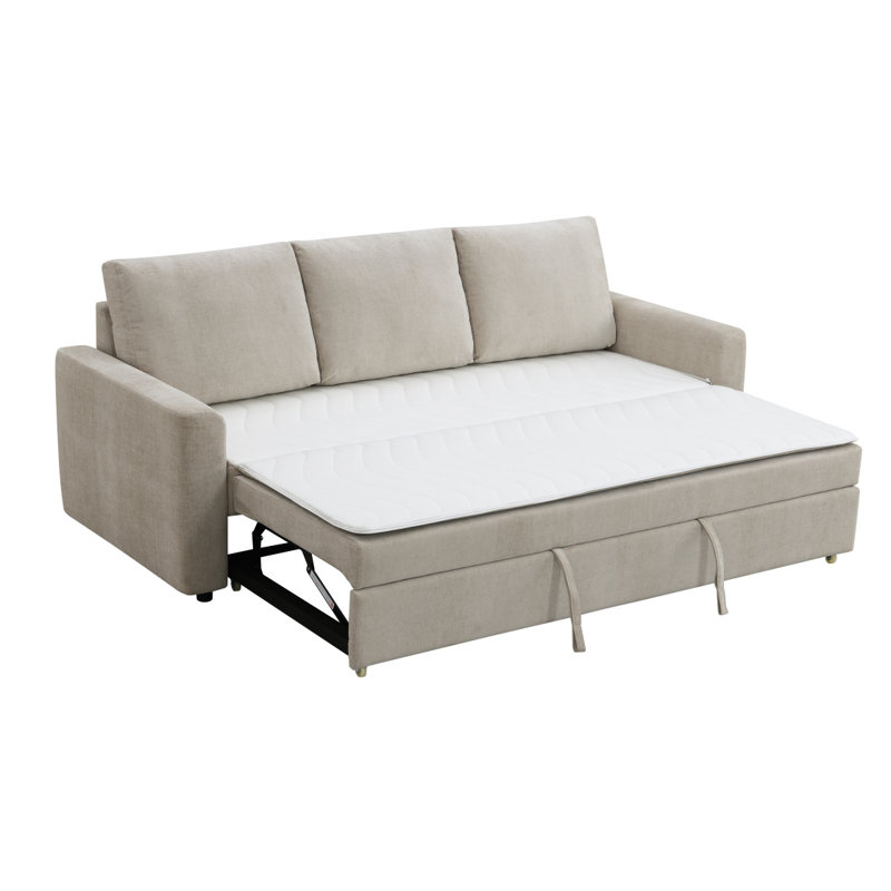 Leira Sofa W/Sleeper,  Linen LV03490