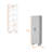Fagan 2-Door 5-Shelf Kitchen Pantry-714637705
