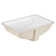 21" Myers Rectangular Porcelain Undermount Bathroom Sink