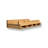 Rustic Luxe Wall Mounted Wine Rack With Glass Holder-46156809