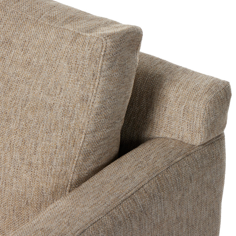 Hampton Upholstered Swivel Armchair