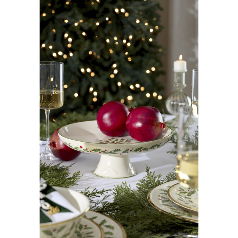 Lenox Holiday Pedestal Server