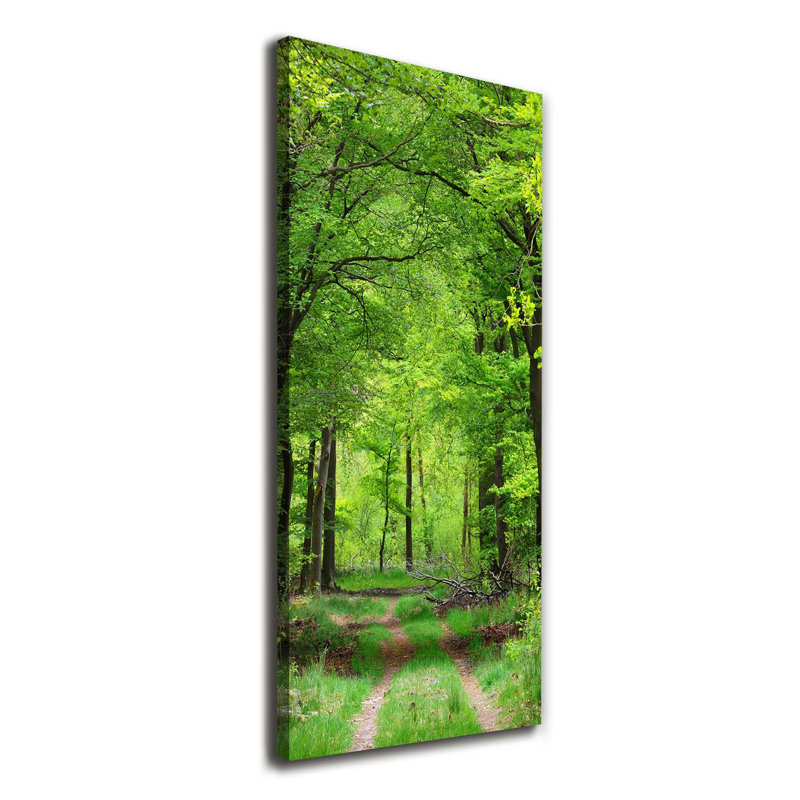 Green Forest - Wrapped Canvas Print