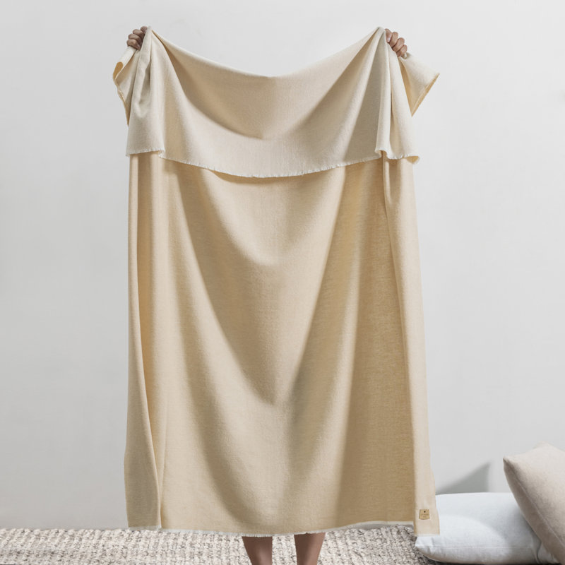Aspen Throw, Light Brown