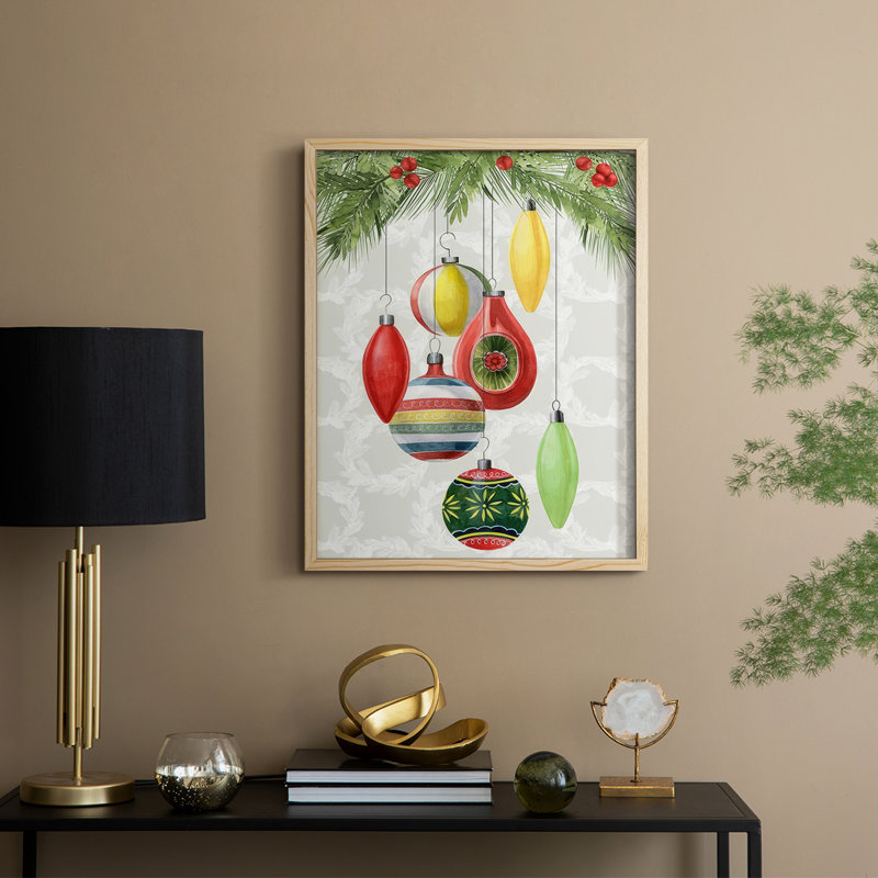 "Arose" a Clatter Collection, reproduction encadrée B - Bois massif, Naturel, H 21 po x l 17 po