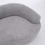 Canapé courbé désossé, canapé modulaire à compression de 110 po, gris à haute densité, canapé-lit pour salon, salon, appartement, chenille-871800130