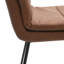 Carena Upholstered Counter Stool with Metal Frame-1096361904