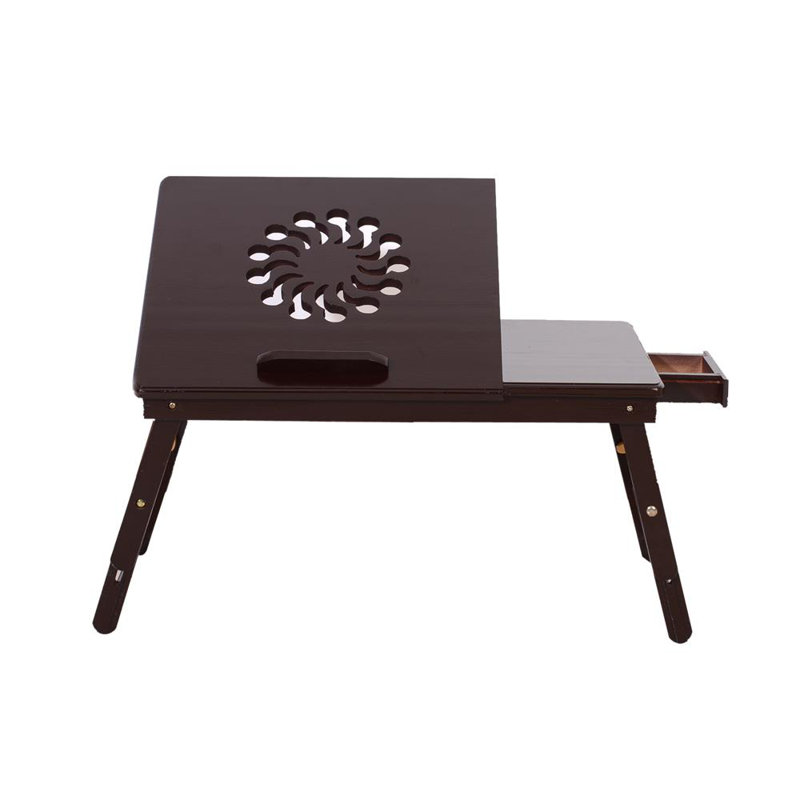 Plateau pour ordinateur portable Bruening, Brun