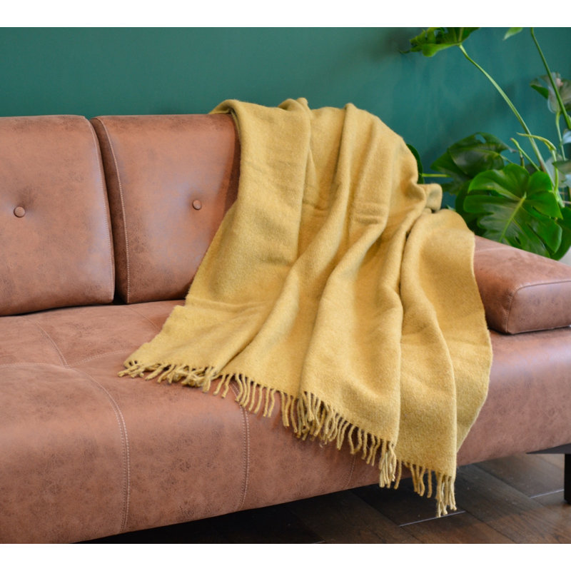 Rossana Throw Blanket, Pale Yellow