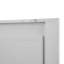 Armoire de rangement en métal durable avec tablettes réglables et conception élégante pour une utilisation polyvalente dans la cuisine, le salon et le bureau