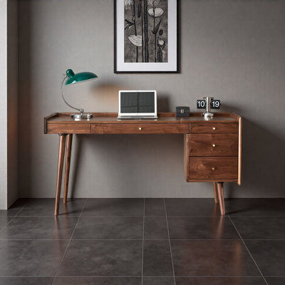 Bureau en bois massif: bureau élégant et solution de bureau