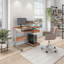 Complete Computer Workstation Desk, Wood Grain-744310158