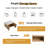 30" Wall-Mounted Bathroom Vanity  Base