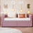 Krishana Twin Size Upholstered Daybed with Ergonomic Design Backrest and 2 Drawers-784913925