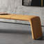 Modern Minimalist Home Long End-of-Bed Bench Leather Match Upholstered Bench-101642837