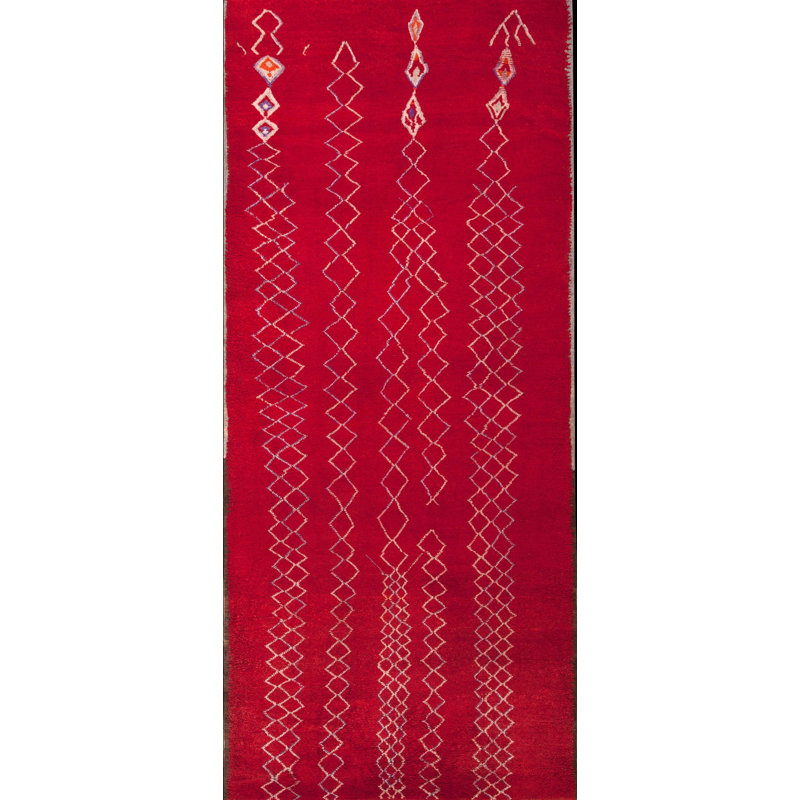 Tapis marocain rétro berbère Rabat