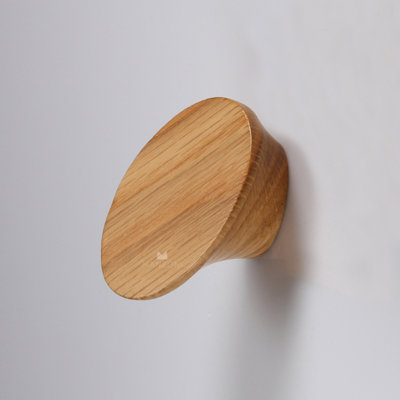 Oversized 2 3/8" Length Oval Knob