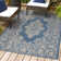 Galon Filigree Blue/Beige Indoor/Outdoor Rug