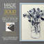 Indigo Floral Vase II, reproduction encadrée - bois massif-1364693312-1364693315