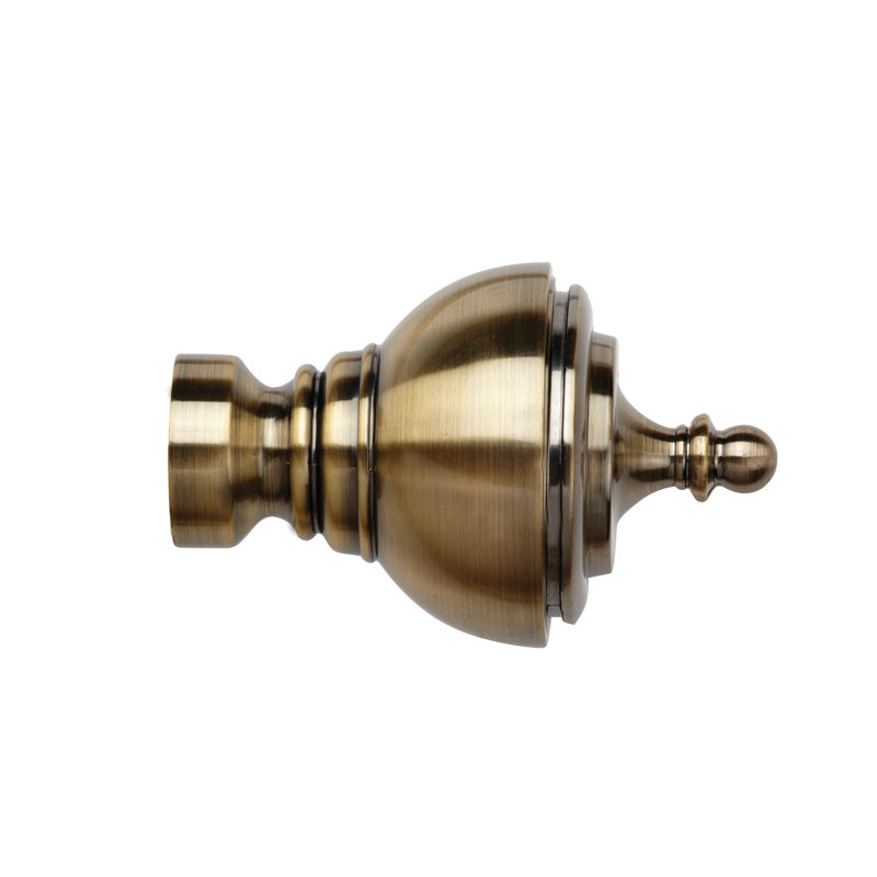 Magpie 25.91cm Finial, Antique Brass