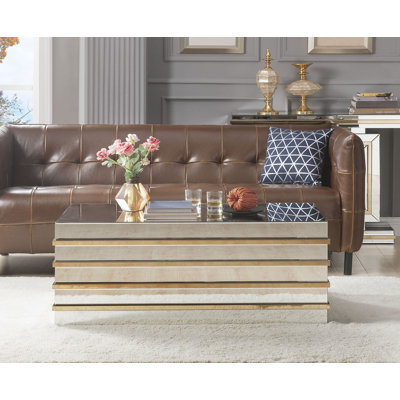 Table basse, miroir