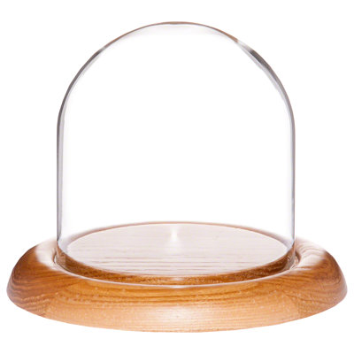 Cloche à dôme en verre 4 "x 4" Jenett