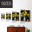 Reproduction encadrée FLORAL Series DCCXCV - bois massif-2052510018-2052510027