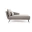 Chaise longue rembourrée Rodnesia