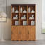 Armoire cubique autoportante de 70,86 pouces de hauteur avec 5 tablettes-912926467