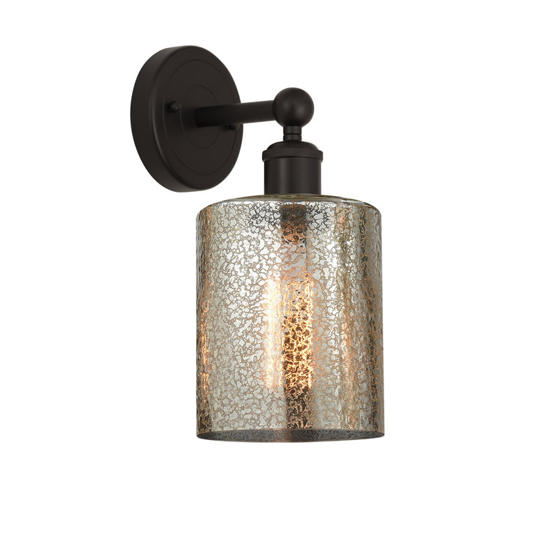 Chilchinbito Armed Sconce, Mercury, Oil Rubbed Bronze