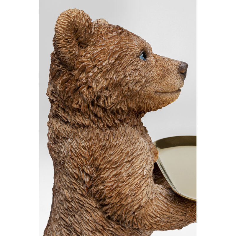 Butler Standing Bear Decorative 35cm Figurine