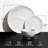 12-piece Stoneware Dinnerware Set, Service For 4