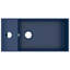 Belfry Bathroom Kettering 480mm L x 250mm W Ceramic Rectangular Sink with Overflow-514488272