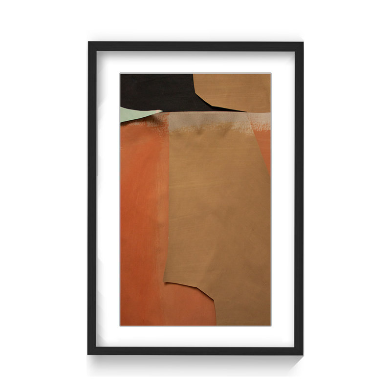 Harmony In Abstraction: Gai, 30" H x 24" W