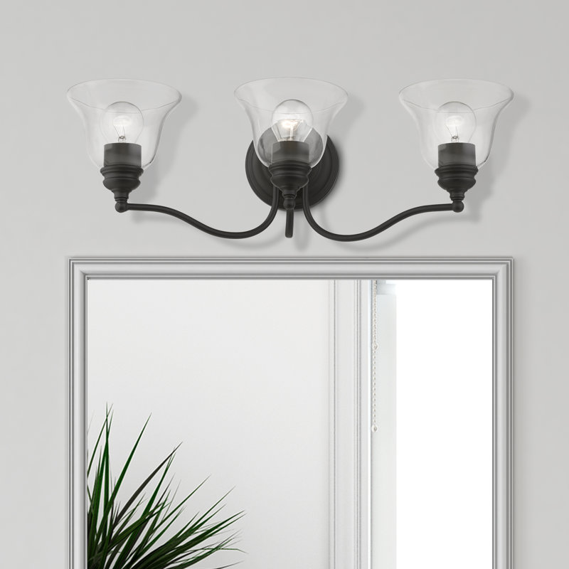 Ellerkamp 3 - Light Dimmable Vanity Light, Black