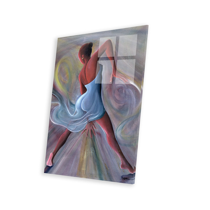 Peinture bleue sur plastique / acrylique par Ikahl Beckford, peinture