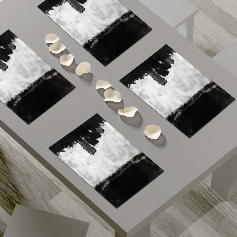 Napperon abstrait en polyester