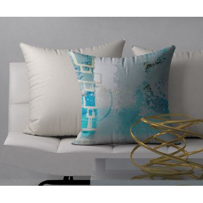 Abstract Throw Pillow