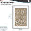 Scribble taupe griffonné, impression sous verre encadrée, conception par Susan Bryant-437391272-437391286