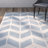 Deedie Hand Tufted Wool Chevron Rug-524233899