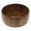 Ensemble de grandes assiettes à salade en bois d'acacia de 13 po avec 2 outils de service Gibson Home Laurelton