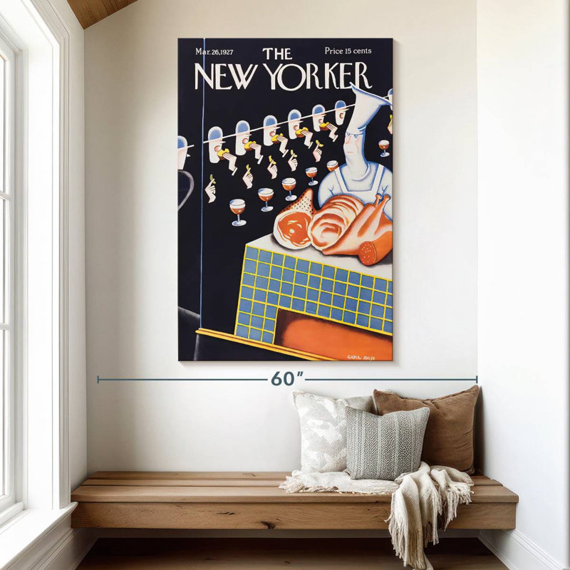 Yarlin March 26 1927 Cover, 51" H x 34" W