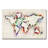 " World Map - Paint Splashes " by Michael Tompsett-31355476