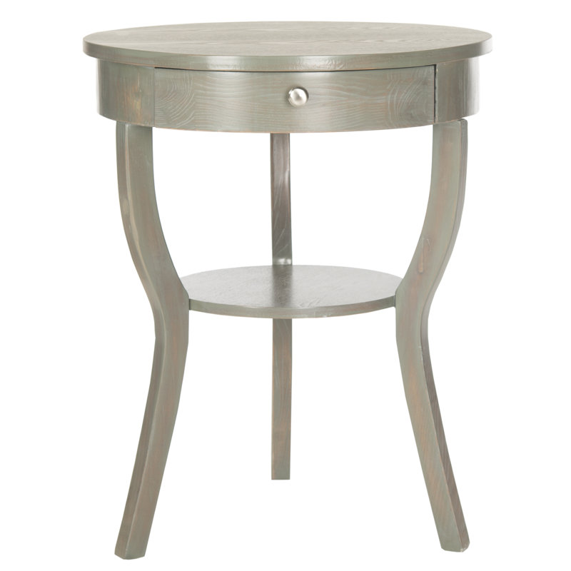 Table de bout avec 3 pieds Joanna, Gris cendre
