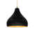 Noir carbone mat / or champagne