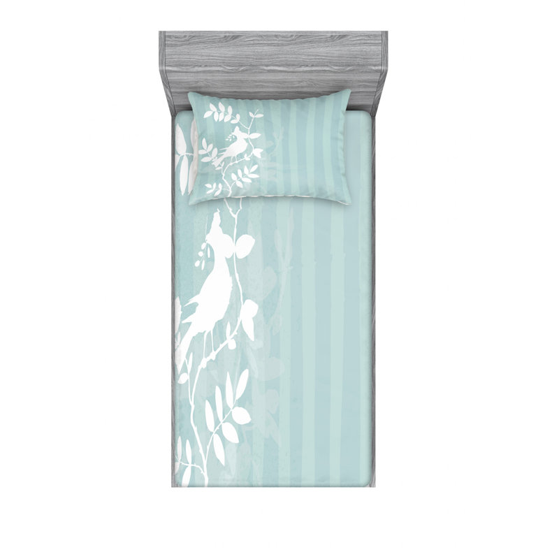 Ensemble de draps Bird Sittingon, Simple