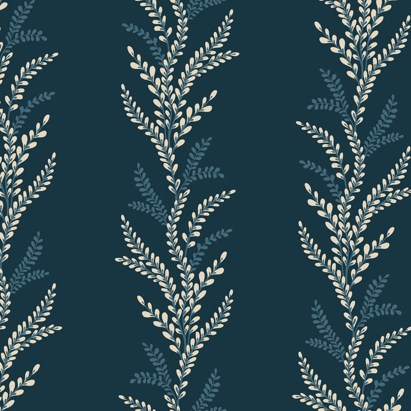 Mulberry Tree Exbury Blue Wallpaper, Navy Blue