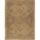Vintage One-of-a-Kind Rectangle 8'8" X 12' Hand Knotted Area Rug